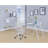 Clear Acrylic Ladder Bookcase