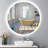 Naliyah Round IP44, 6000K-6500K, Energy Saving Copper-Free Silver LED Bathroom / Vanity Mirror-1934707933
