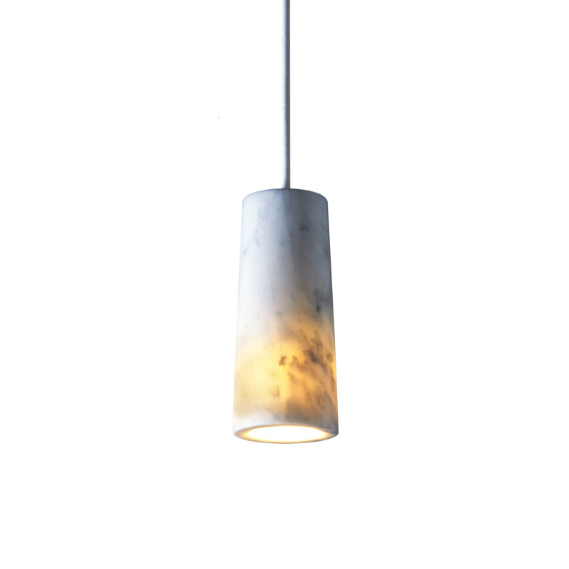 Core 1 - Light LED Pendant, Carrara, White
