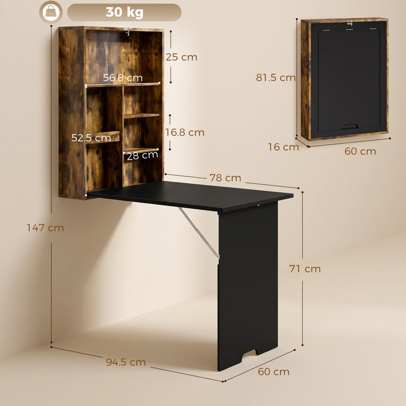 MDF Floating Desk