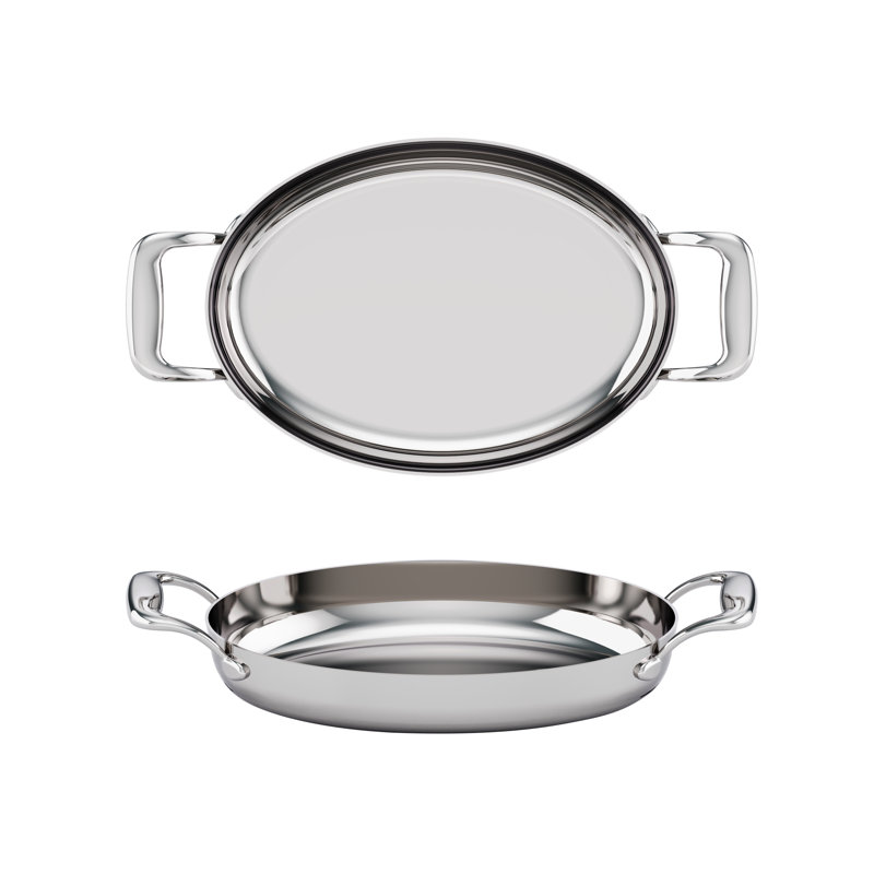 TuxCLAD/DisplayTux 12-Inch Oval Pan, 10.25"