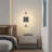 14.5'' Modern Interior Wall Mount Light Fixture, 2-lights Dimmable Wall Sconce for Bathrooms Hallways Porch-1040088128