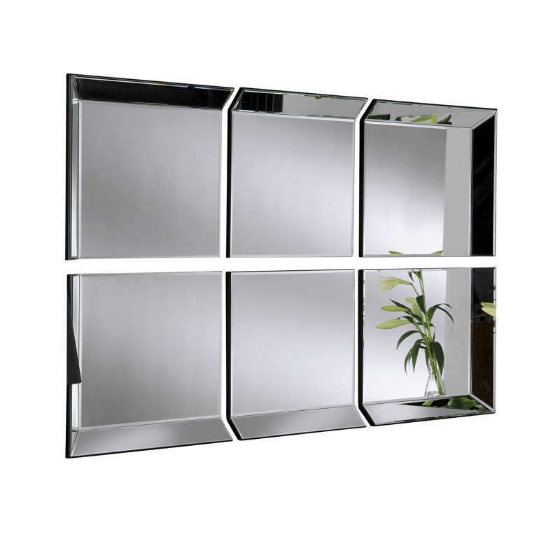 Theilson Glass Flat Wall Mirror