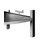 Bookshelf, Bookcase, Etagere, Corner, 4 Tier, 62"H, Office, Bedroom Laminate Metal, Transitional