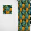 Pineapple Serenity - motif tropical III - rideau en velours tropical - obscurcissant - 1 panneau-107576529