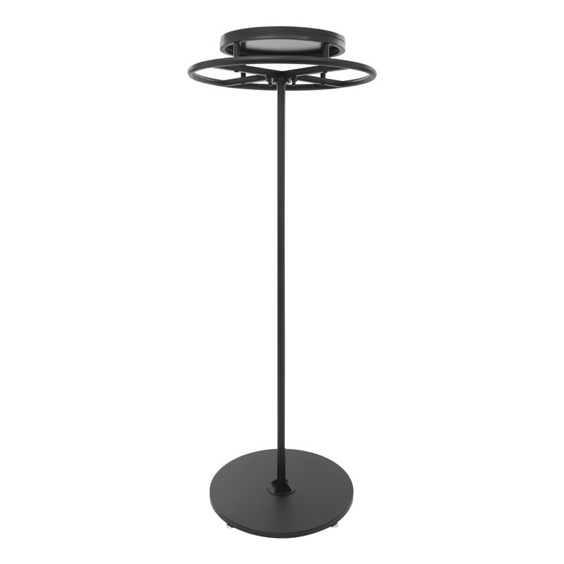 23.6'' Round Clothing Rack, Black