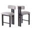 26.5'' Stylish Round Stools With Low Back - Comfortable Upholstered Seat & For Kitchen & Dining-1496090623