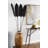 Dried Plant Bamboo Black Decor Natural Foliage