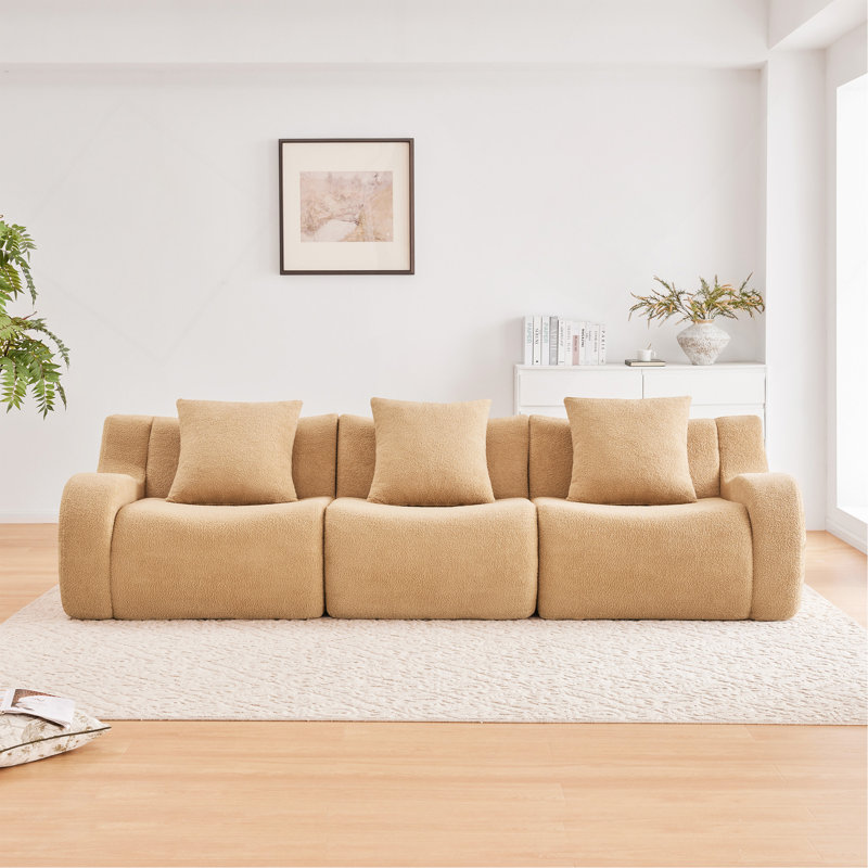 Boneless Sofa, Camel