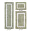 Ensemble de tapis de salle de bain réversible 100% coton ultra doux 3 pièces Atle-441759776-422382857