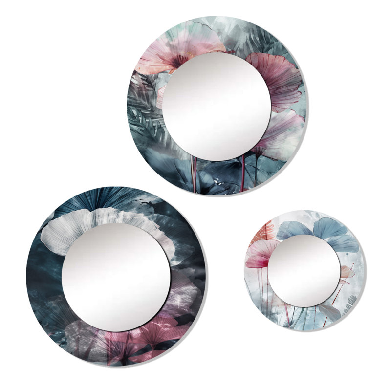 Pucci Round Wall Mirror
