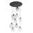 Elmendorf 9 - Light Dark Bronze Cluster Pendant