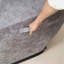Canapé-lit double convertible pliable, gris-979030327