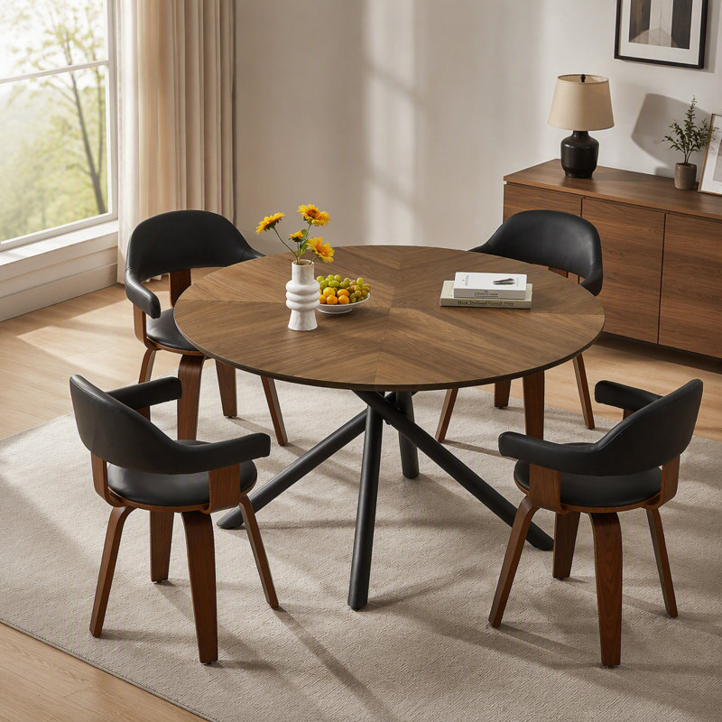 Table de salle à manger, Noyer