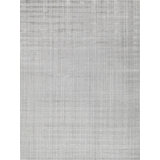 Robin Striped Area Rug in Light Silver/Gray