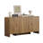 60” Sideboard Curved Cabinet With 4 Doors-55276451