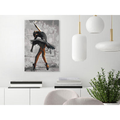 " Ballerina Pose " Painting Print
