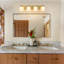 Éclairage pour salle de bain 31 po Mid-Century-2022847338