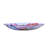 Solar LED Floral Glass Bird Bath with Stand - Butterflies & Peonies