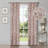  Modern Bohemian Leaves Pattern 100% Polyester Machine Washable Room Darkening Blackout Curtains-104011621-104310939