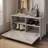 Etsuo Hall Tree 31.61'' Wide with Bench and Shoe Storage-1960069425