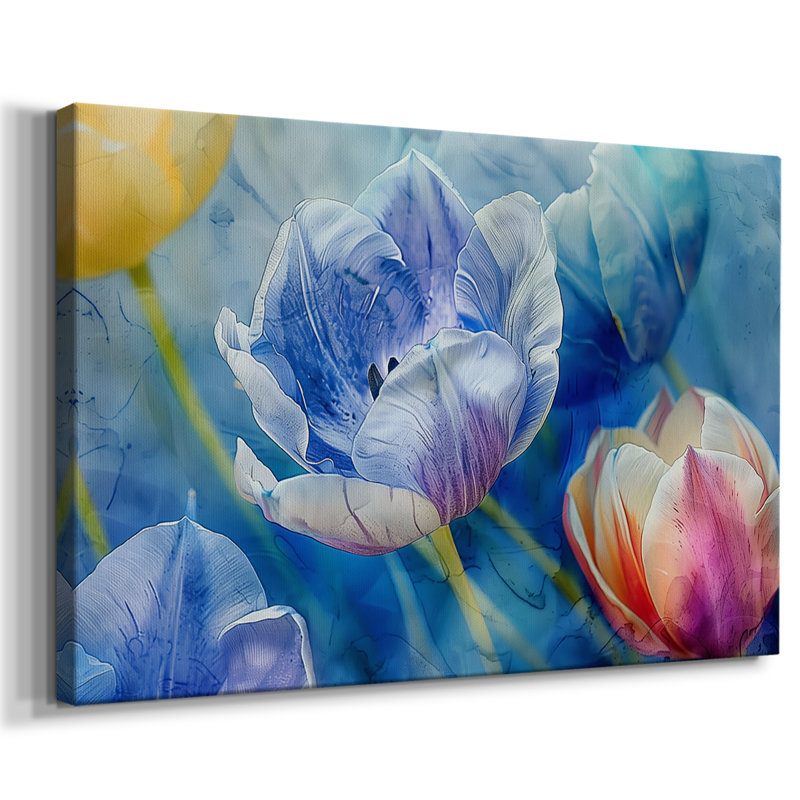 Série Floral-CXIV -Galerie enveloppée Cavas, 40 x 60