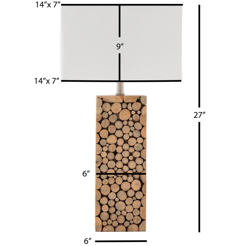 Riverdale Solid Wood Table Lamp