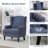 Upholsterd Wingback Armchair-1261615282