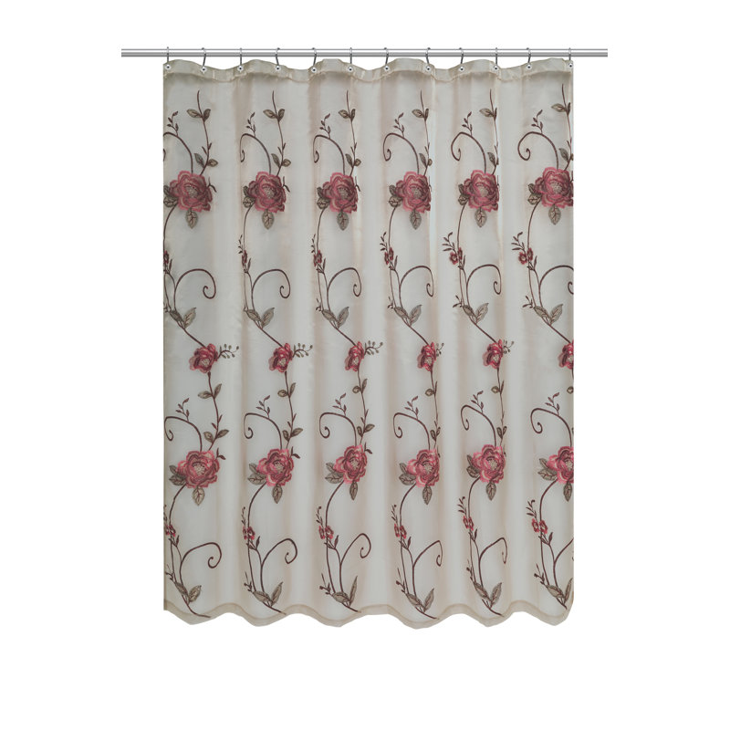 Guththorm Floral Shower Curtain