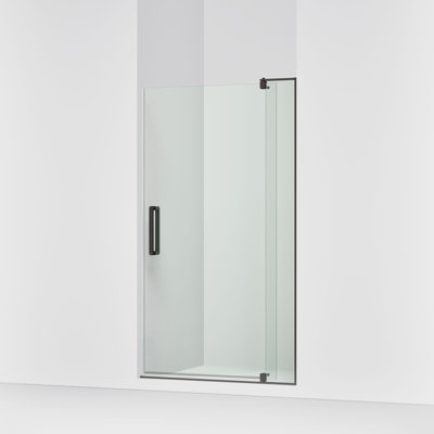 Revel 35.8'' x 70'' Pivot Shower Door with CleanCoat® Technology