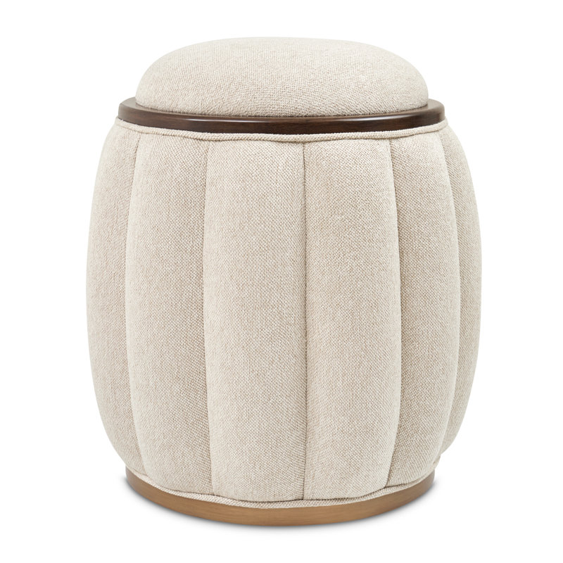 Camellia Field Upholstered Bench