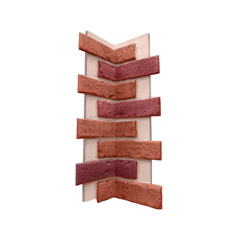 Panneau mural 6,875 po x 22,5 po, Rouge riche