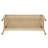 Mosquera Solid Wood Bench
