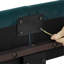 Lit plateforme tapissier Velvet