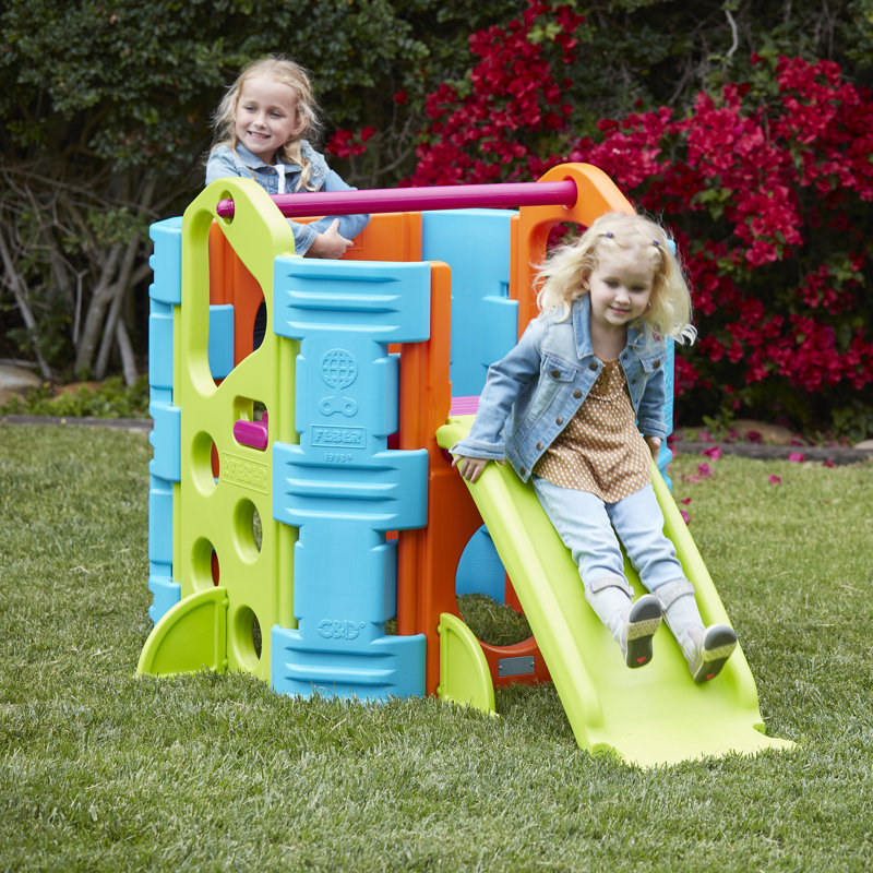 Vibrant Multicolor Plastic Indoor Outdoor Activity Playset