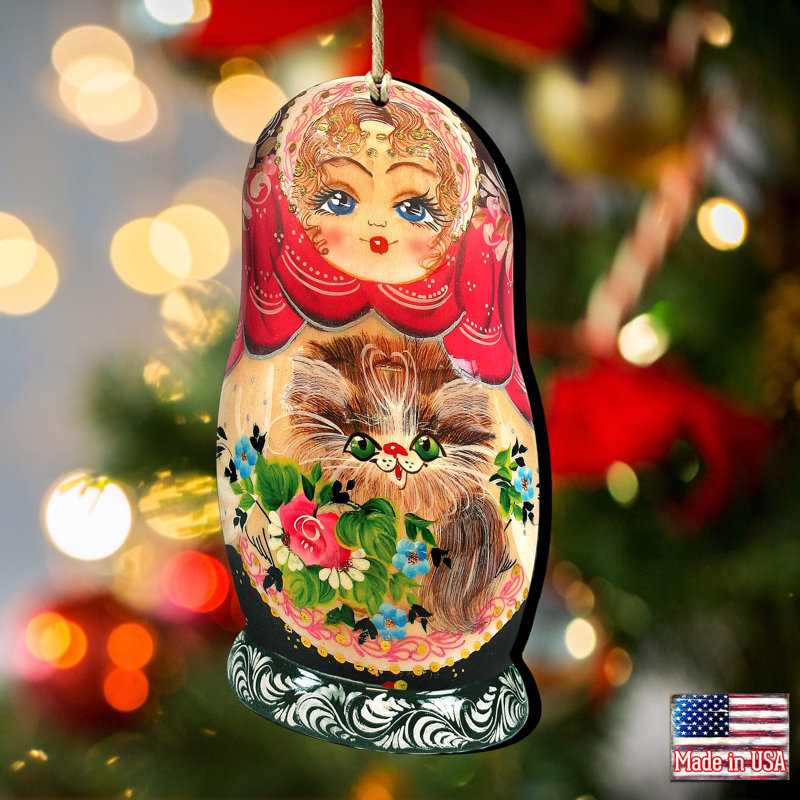 Ornement suspendu Tidaholm Matreshka