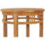 Bauman Solid Teak Wood Bar Table, 38 inch-635902467