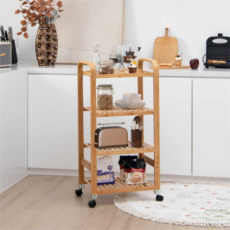 Casale Solid Wood Bar Cart