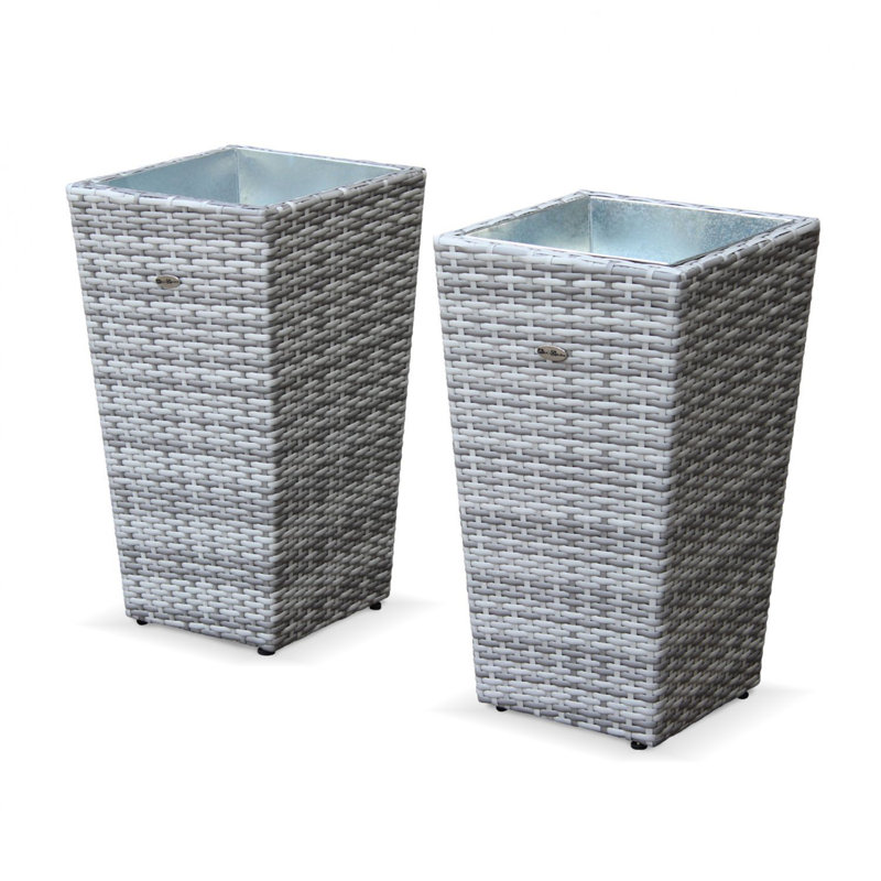 Chimezie Pot Planter, Grey