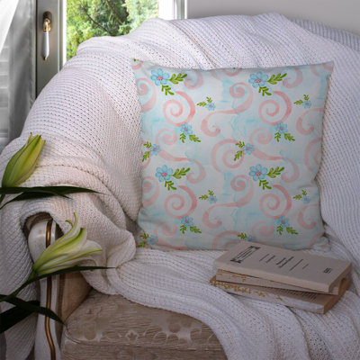  Coussin extérieur Flowers and Swirls