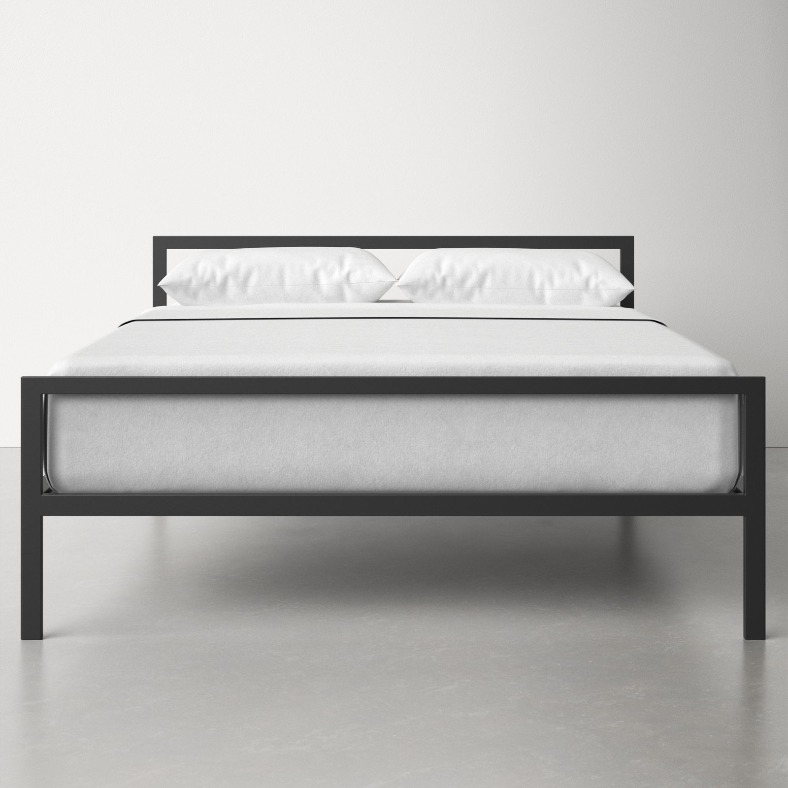 Aston Open-Frame Bed, Queen, Gold