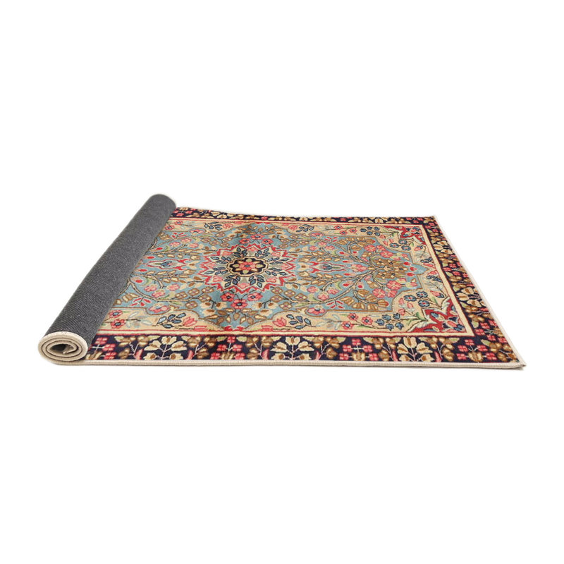 Tapis beige/rouge traditionnel Sophy, Rond 4 pi