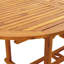 6 - Person Acacia Patio Dining Set with Extendable Rectangular Table-1832602980