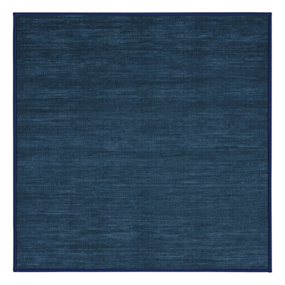 Machine Washable Solid Grey Area Rug