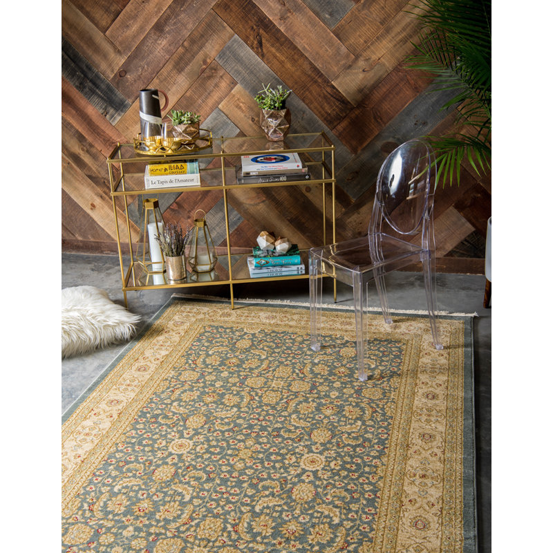 Moore Oriental Indoor Rug, Rectangle 5'1" x 8'