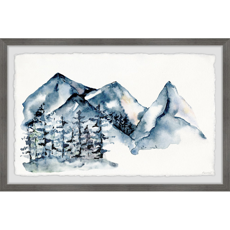 The Snow Lane by Marmont Hill - Single Picture Frame Painting, 38cm H x 45cm W x 3.81cm D