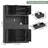 70.5" H Freestanding Bathroom Cabinet With 6 Louvered Doors & 2 Drawers-1395191437