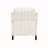 Traditional Living Room Furniture Push Back Reclining Chair 1Pc Textured Fabric Upholstery Nailhead Trim Solid Wood Frame