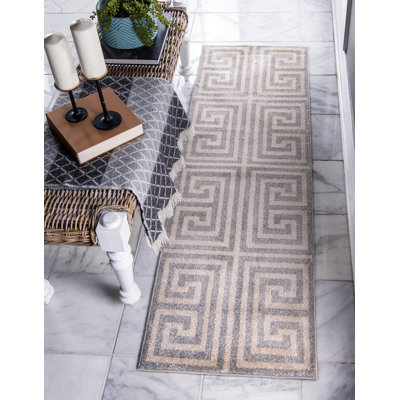 Square Geometric Area Rug