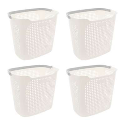 Lot de 4 paniers à linge